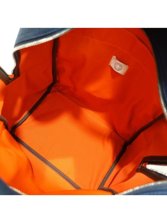 Hermes Sac Depan Sage Gourme Toile Navy Backpack main image 9